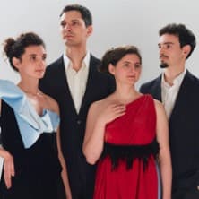 Affiche, M-C. Girod - Quatuor Tchalik - Hommage à Gabriel Dupont