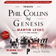 Affiche, Phil Collins Genesis - Tribute avec Martin Levac