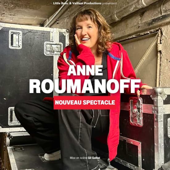 Affiche, Anne Roumanoff – L’âge libre