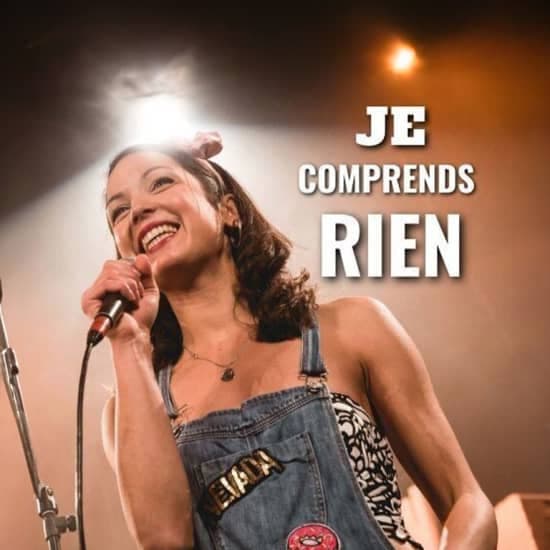 Affiche, Geryy dans 'Je comprends rien' au théâtre BO Saint Martin