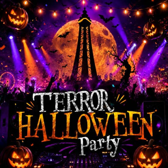 Affiche, Terror Halloween Party