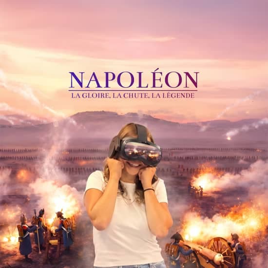Affiche, Napoléon, l'Épopée Immersive • Un Voyage immersif en réalité virtuelle à Ajaccio