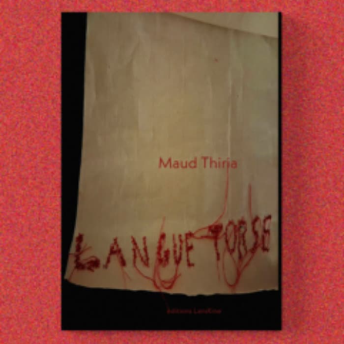 Affiche, Maud Thiria, Langue torse
