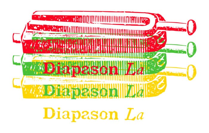 Affiche, Diapasons