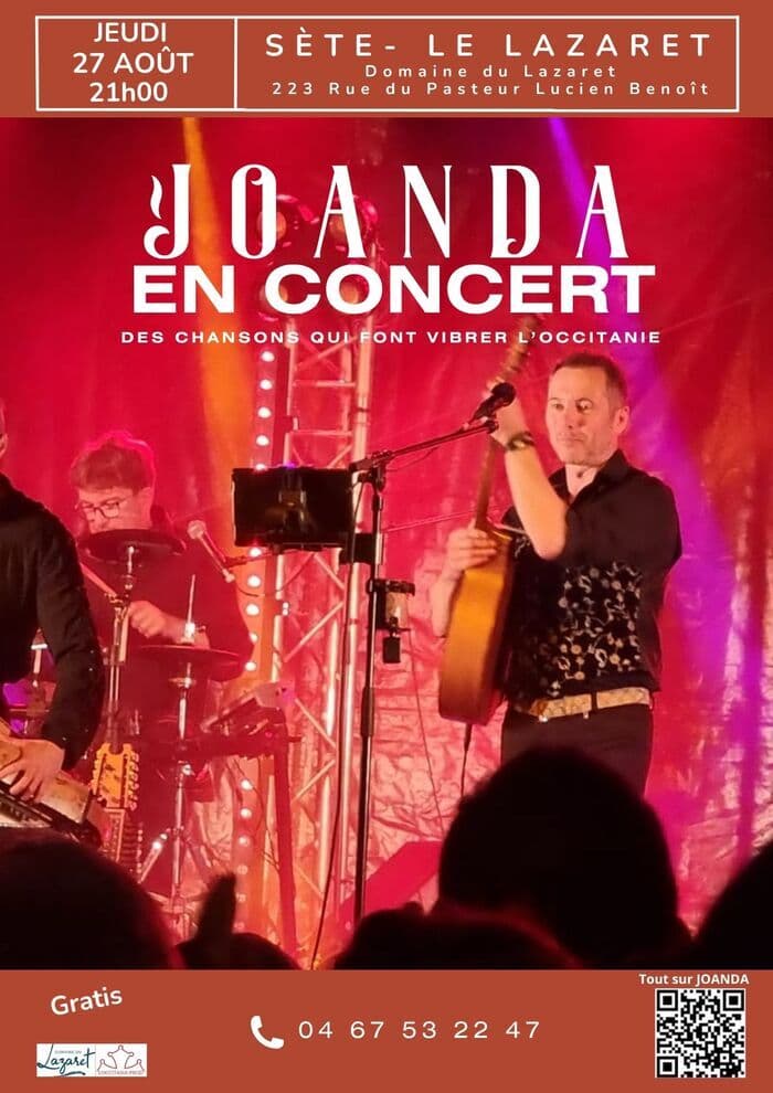 Affiche, 1000 ans - Joanda en concert