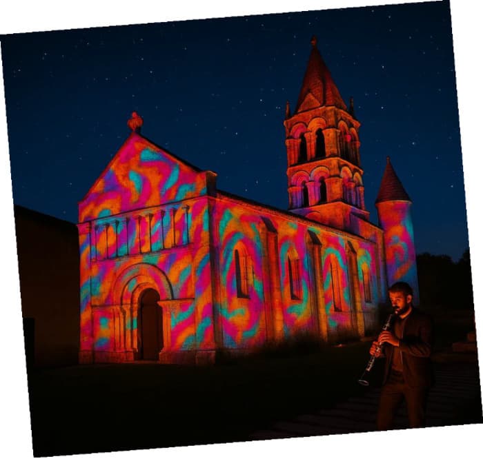Affiche, Mapping concert