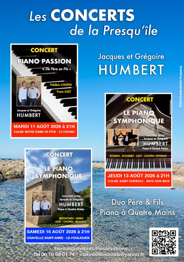Affiche, Concert: Le Piano symphonique