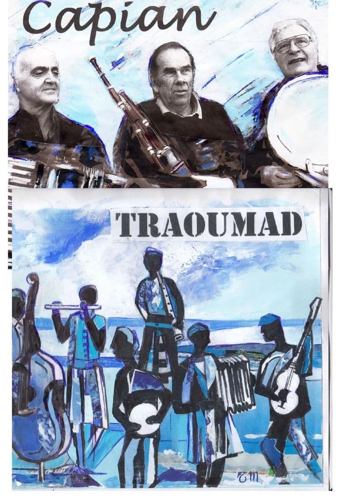 Affiche, Bal Trad avec traoumad et Capian
