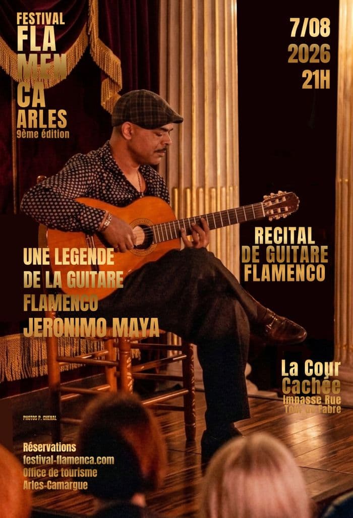 Affiche, Récital de guitare - Jerónimo Maya