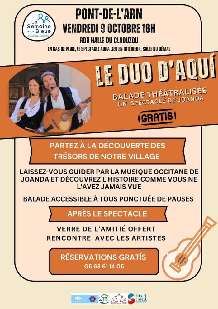 Affiche, Le Duo d'Aquí