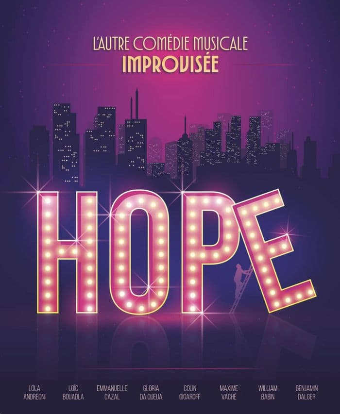 Affiche, HOP(E) L'Autre Comédie Musicale Improvisée