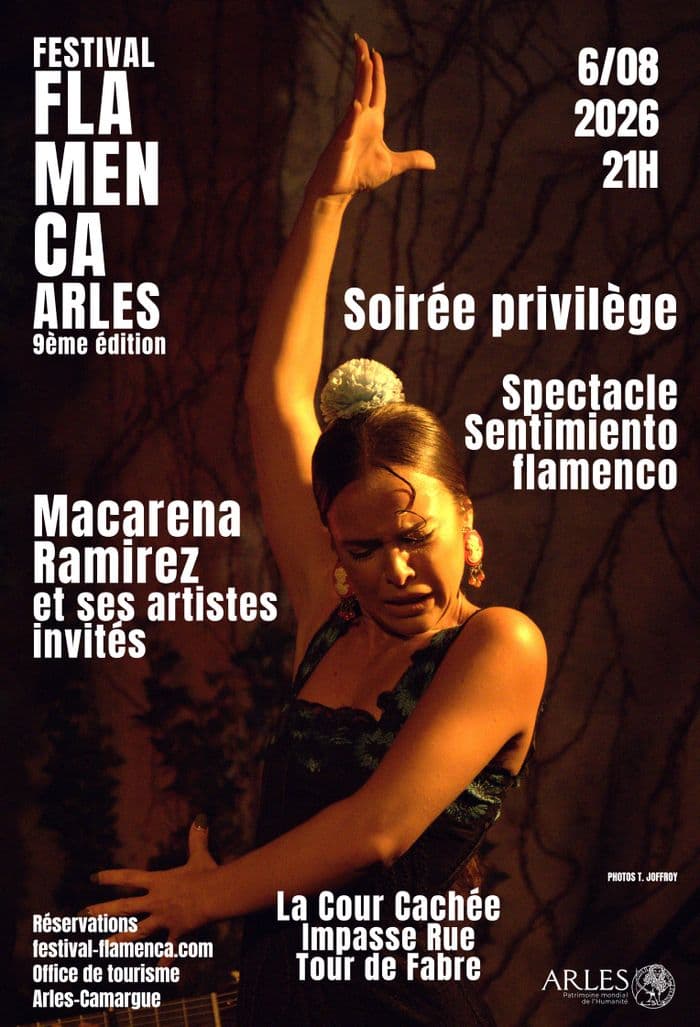Affiche, Festival Flamenca