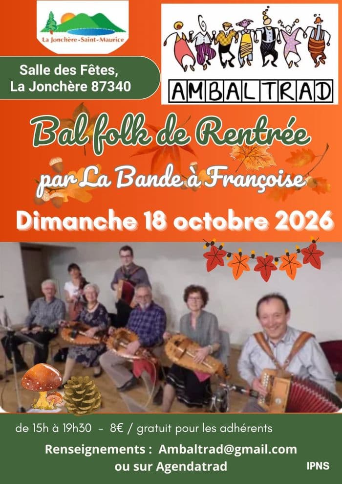 Affiche, Bal de rentrée