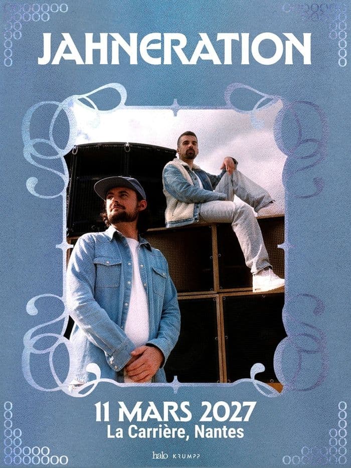 Affiche, Concert de Jahneration