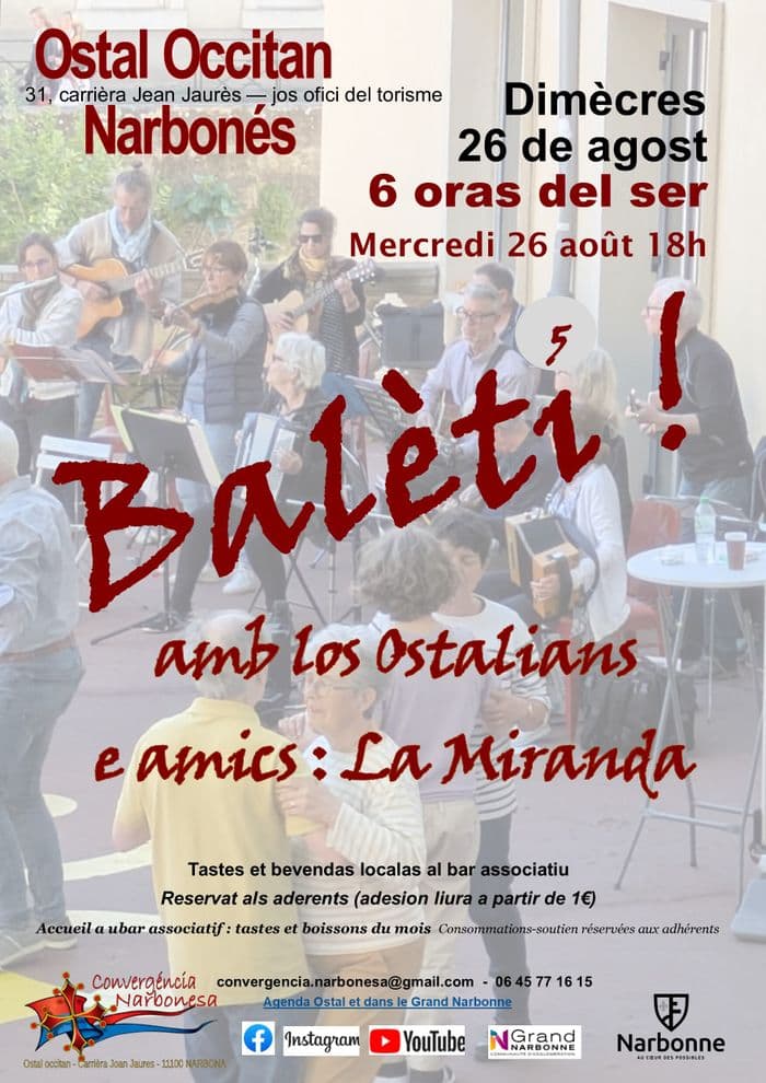Affiche, Balèti !