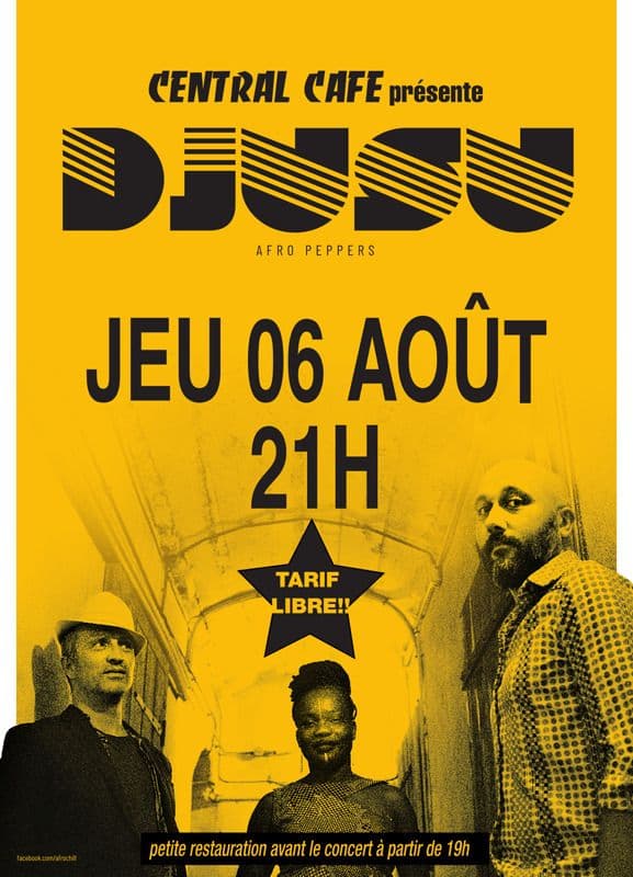 Affiche, Djusu en concert !