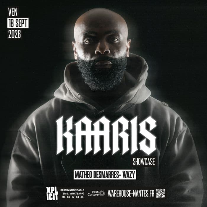 Affiche, XPLICIT invite KAARIS en showcase exclusif à Nantes