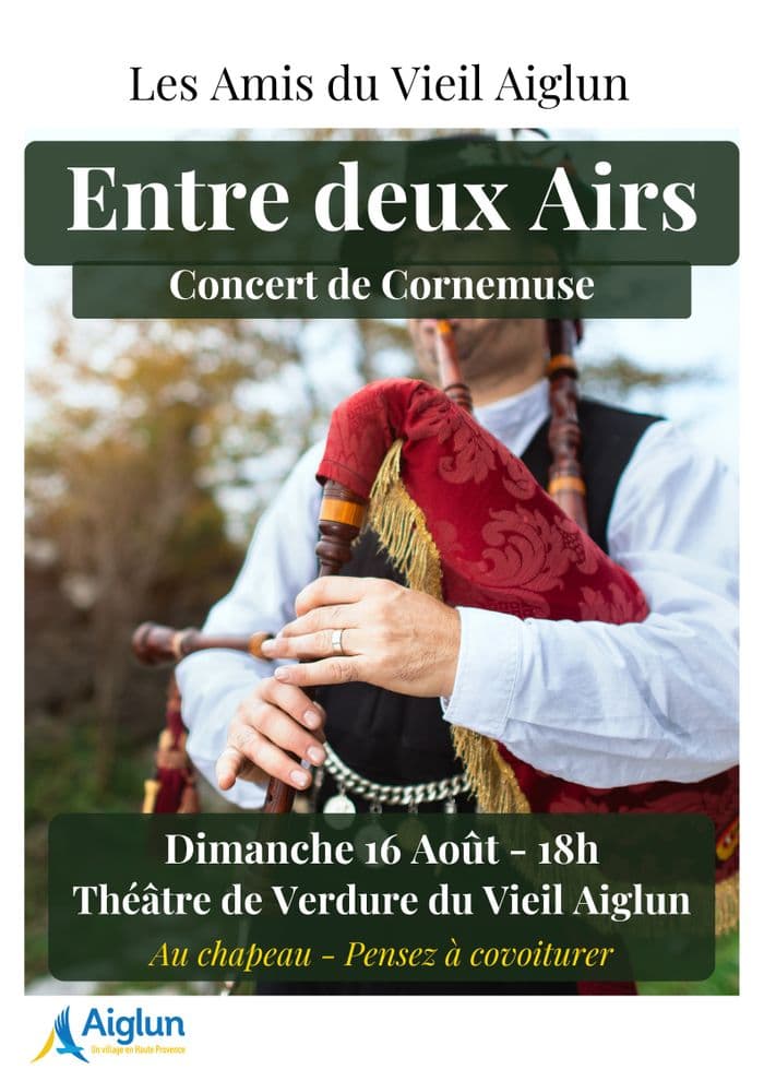 Affiche, CONCERT DE CORNEMUSE