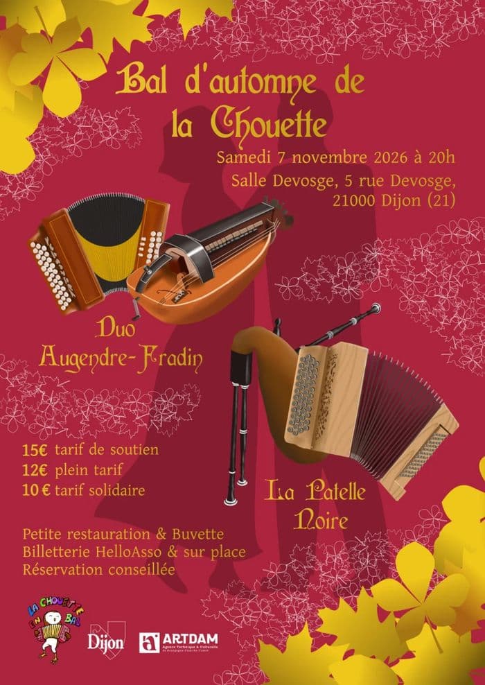Affiche, Bal d'Automne de la Chouette