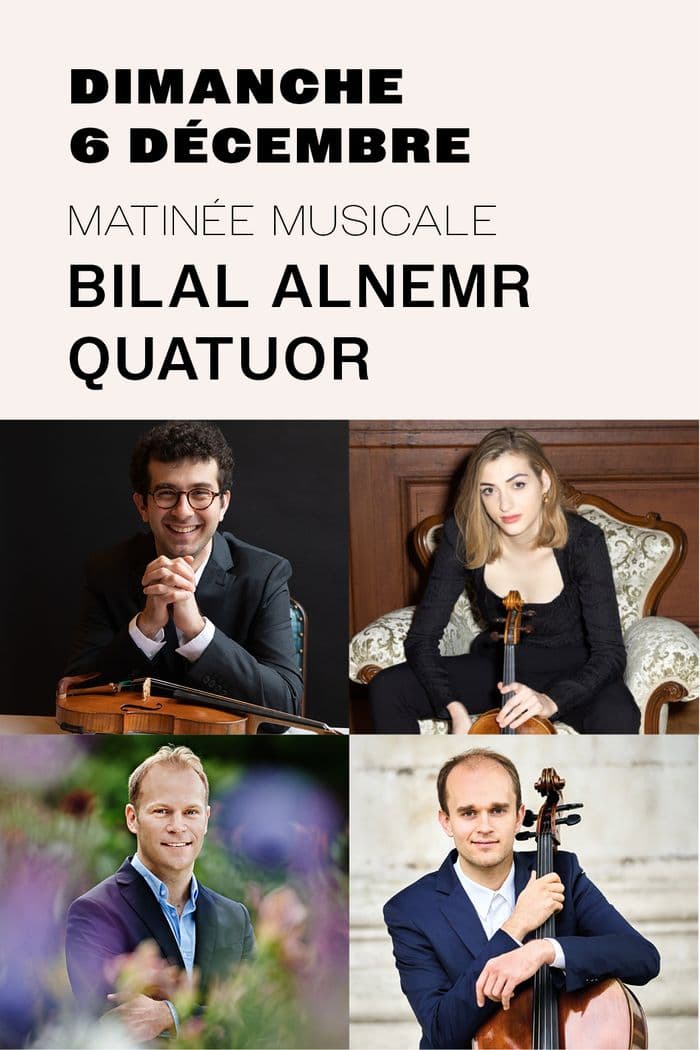 Affiche, Schumann - Bilal Alnemr Quatuor