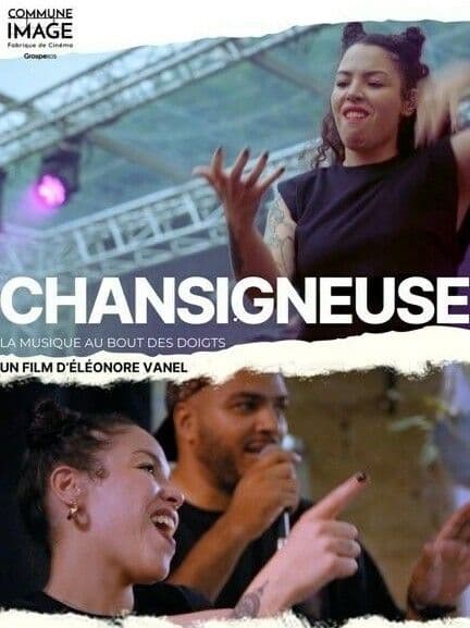 Affiche, Chansigneuse la musique au bout des doigts