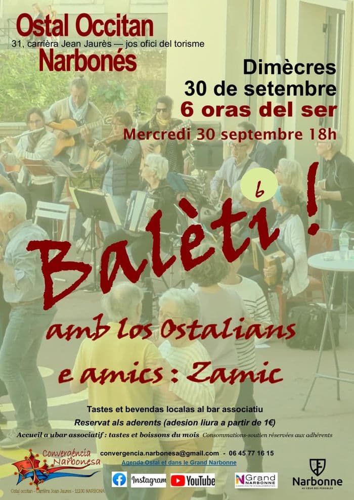 Affiche, Balèti !