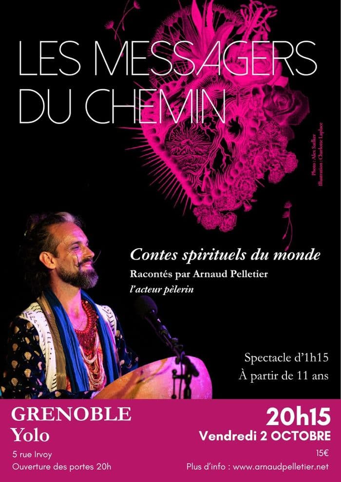 Affiche, Les Messagers du Chemin à GRENOBLE
