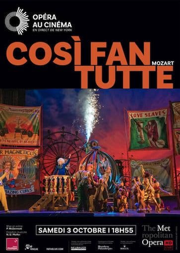 Affiche, Ciné Opéra >>> Cosi FAN Tutte