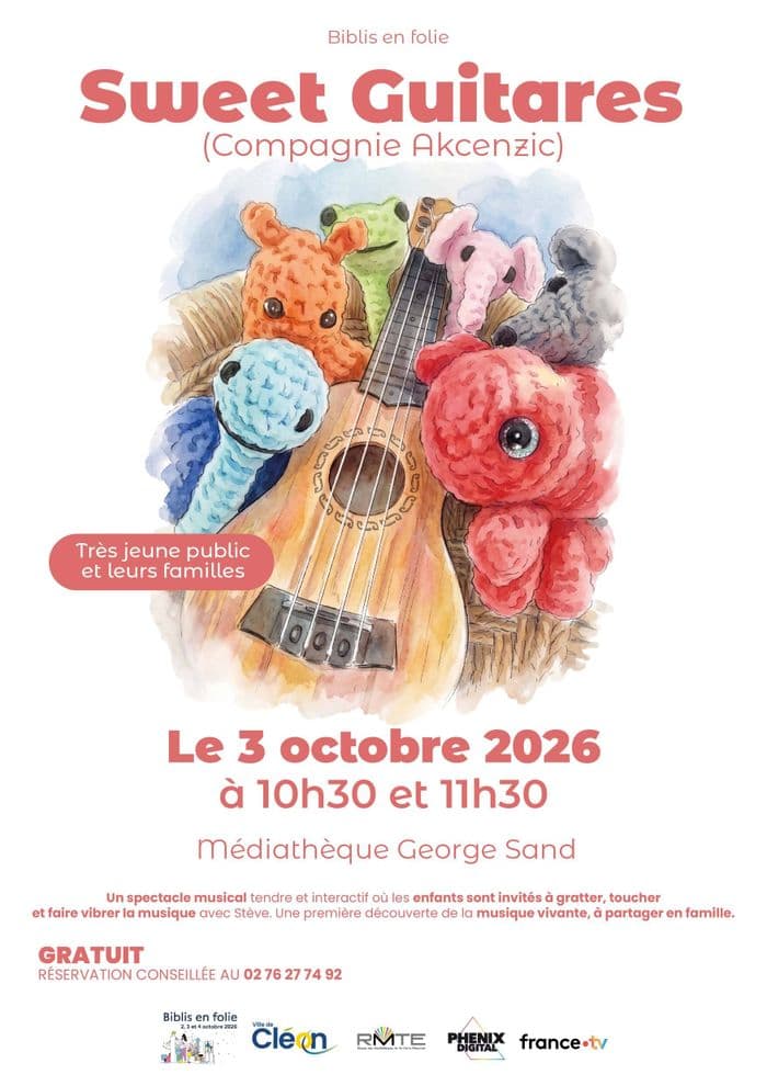 Affiche, Sweet guitares