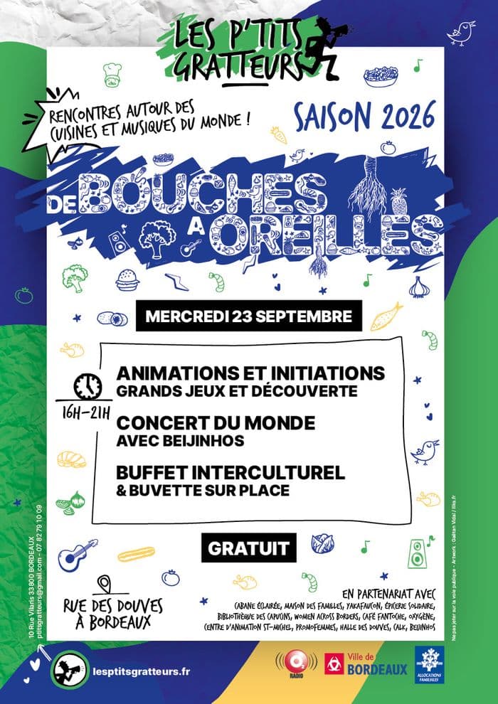 Affiche, Festival "De Bouches à Oreilles"