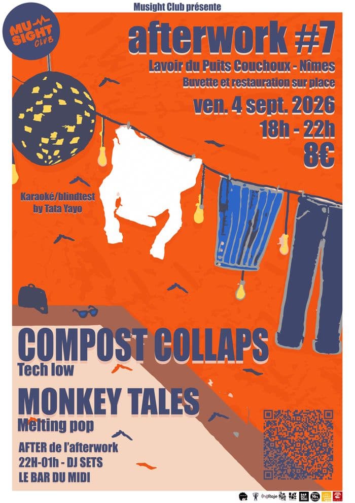 Affiche, Afterwork #7 - Lavoir du Puits Couchoux