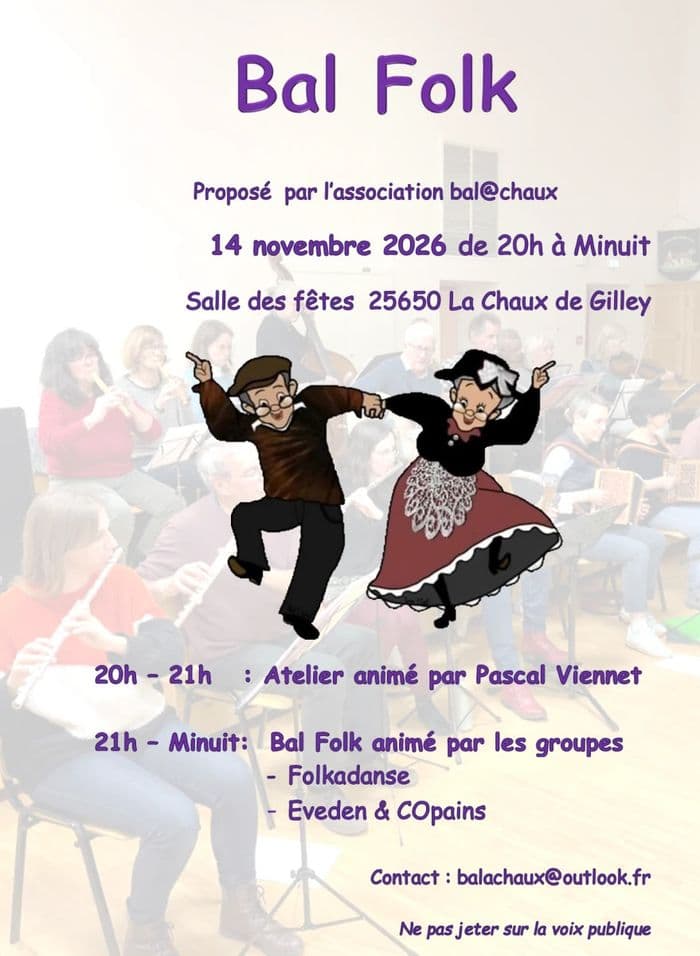 Affiche, Bal Folk