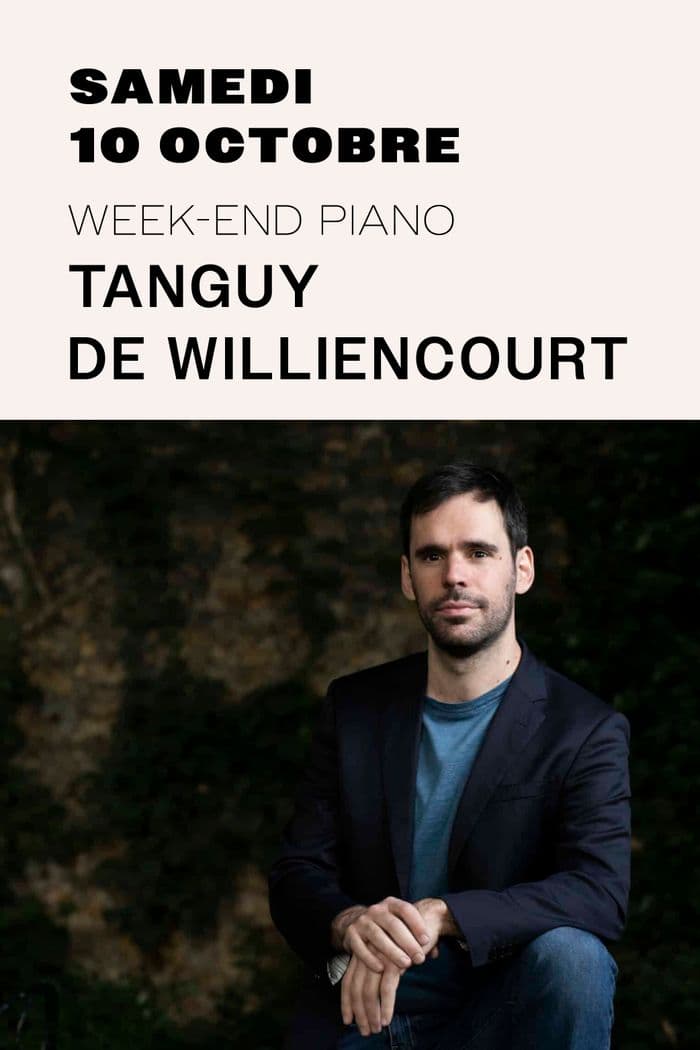 Affiche, Tanguy de Williencourt - Piano