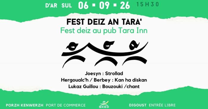 Affiche, Fest Deiz AN Tara'