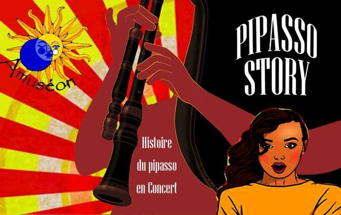 Affiche, Pipasso Story - concert conférence humoristique