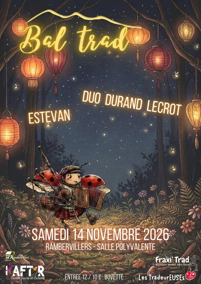Affiche, Bal trad
