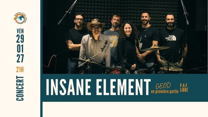Affiche, INSANE ELEMENT ➤ @marinsdeaudouce ➤ Ramonville
