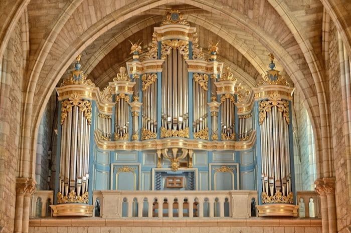 Affiche, Présentation de l'orgue