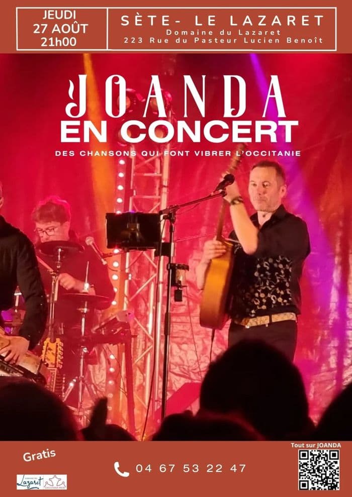 Affiche, 1000 ans - Joanda en concert