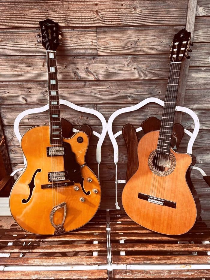 Affiche, Concert : duo de guitares