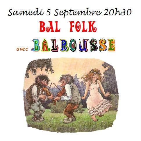 Affiche, Bal folk