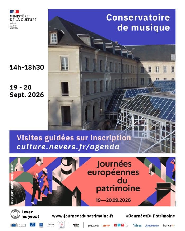 Affiche, 100 ans du Conservatoire, 100 ans de musique