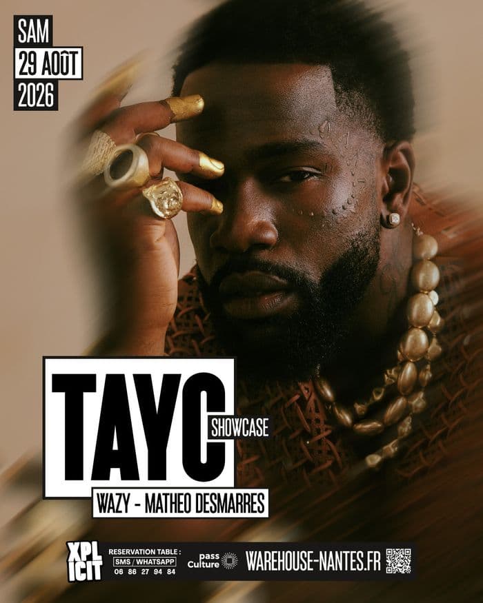 Affiche, XPLICIT invite TAYC en showcase à Nantes !