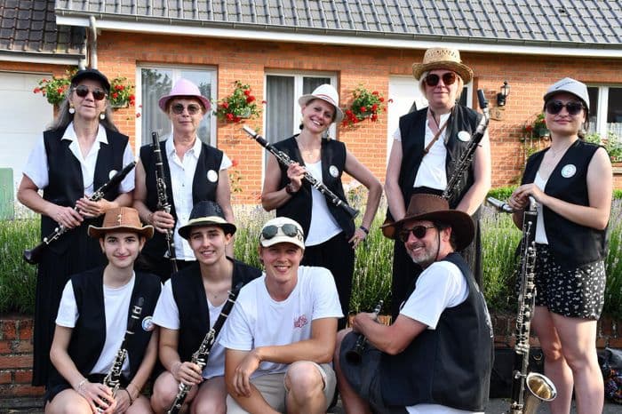 Affiche, Concert de clarinettes
