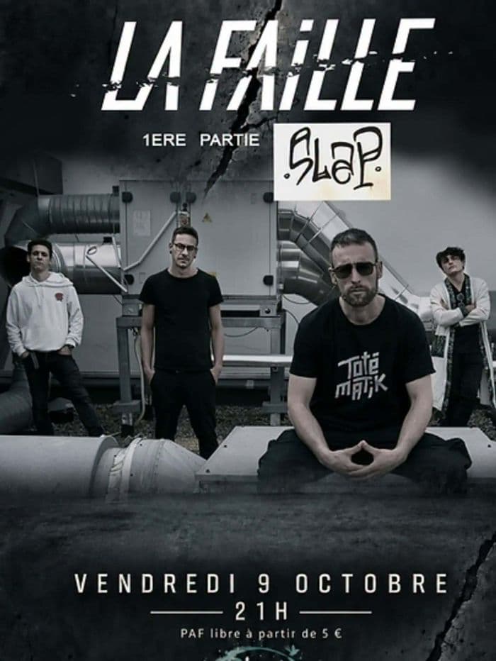 Affiche, 🎸 La Faille + Slap • Rock / RAP / Funk à la Canopée ⚡