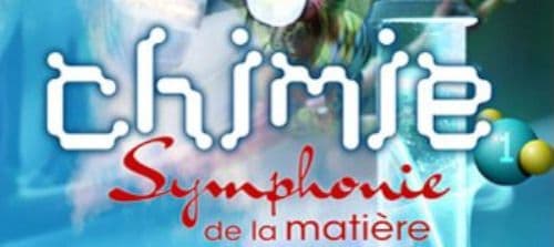 Affiche, Chimie, symphonie de la matière