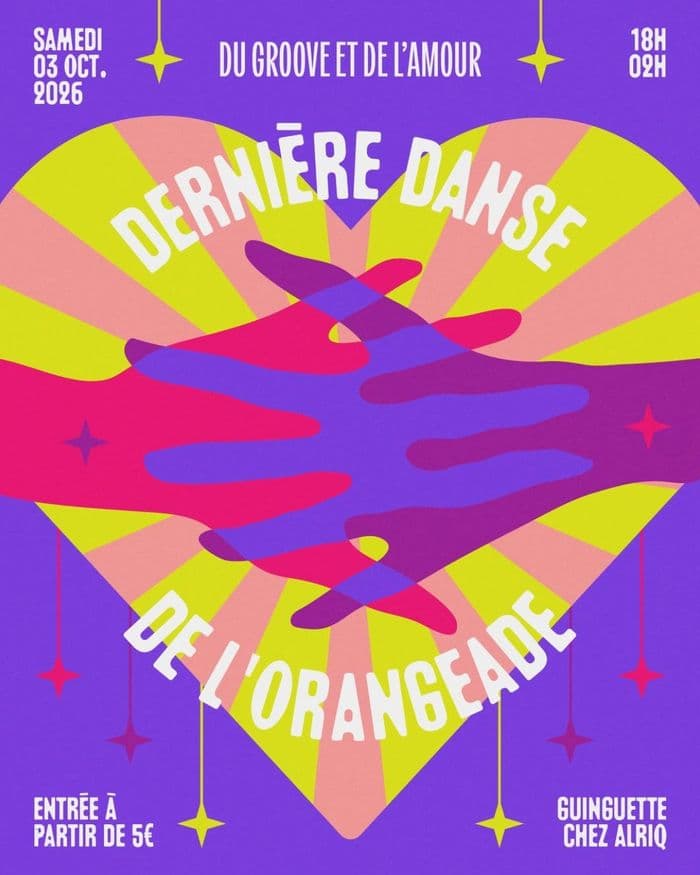 Affiche, Dernière danse de l'Orangeade