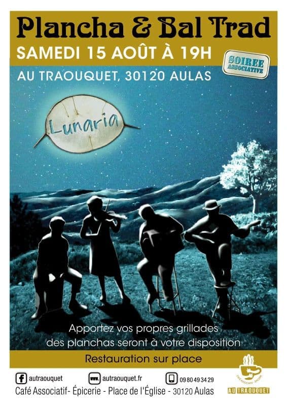 Affiche, bal trad
