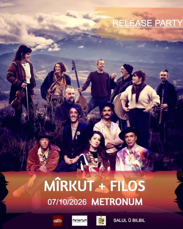 Affiche, Release party - Mîrkut + Le Grand Ensemble Filos