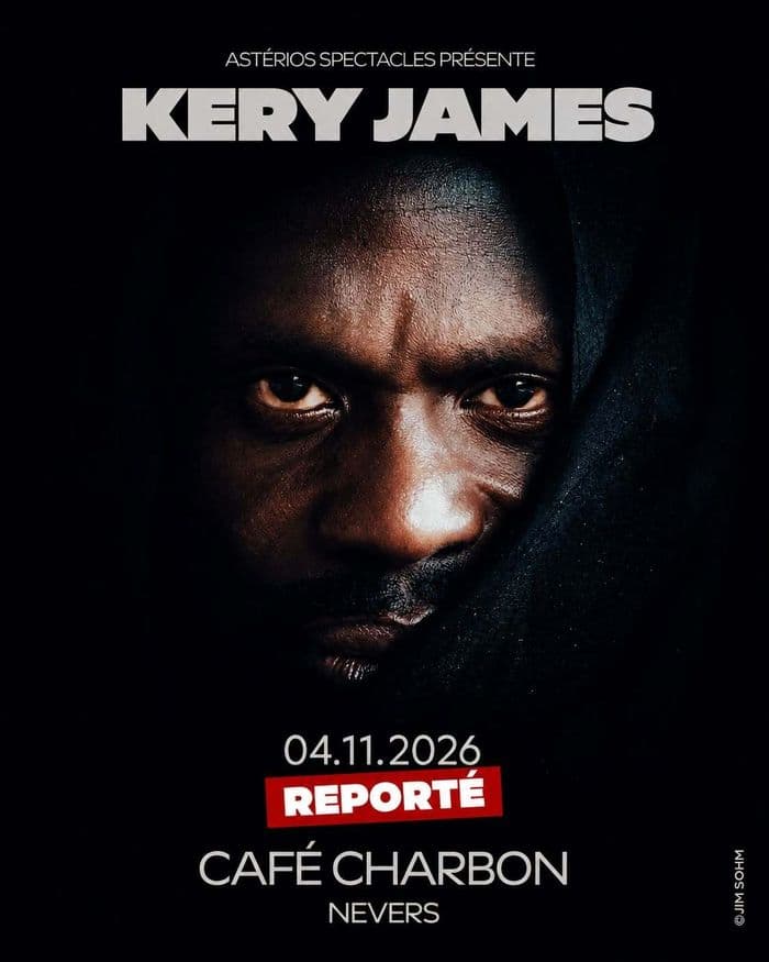 Affiche, NOUVELLE DATE : Quartiers Créatifs et Culturels Saison 4 - Concert Kery James 04.11.2026